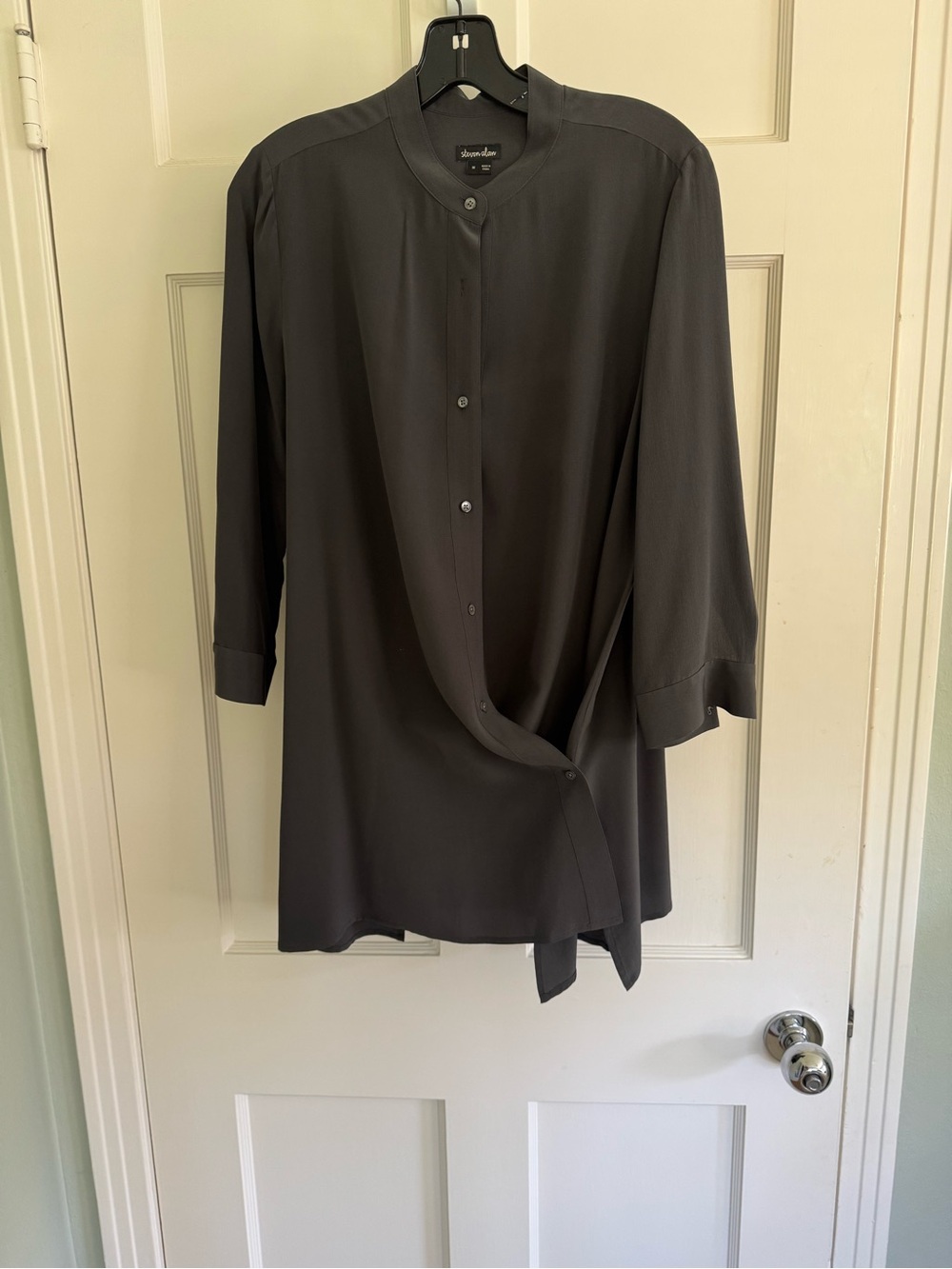 Steven Alan silk tunic top